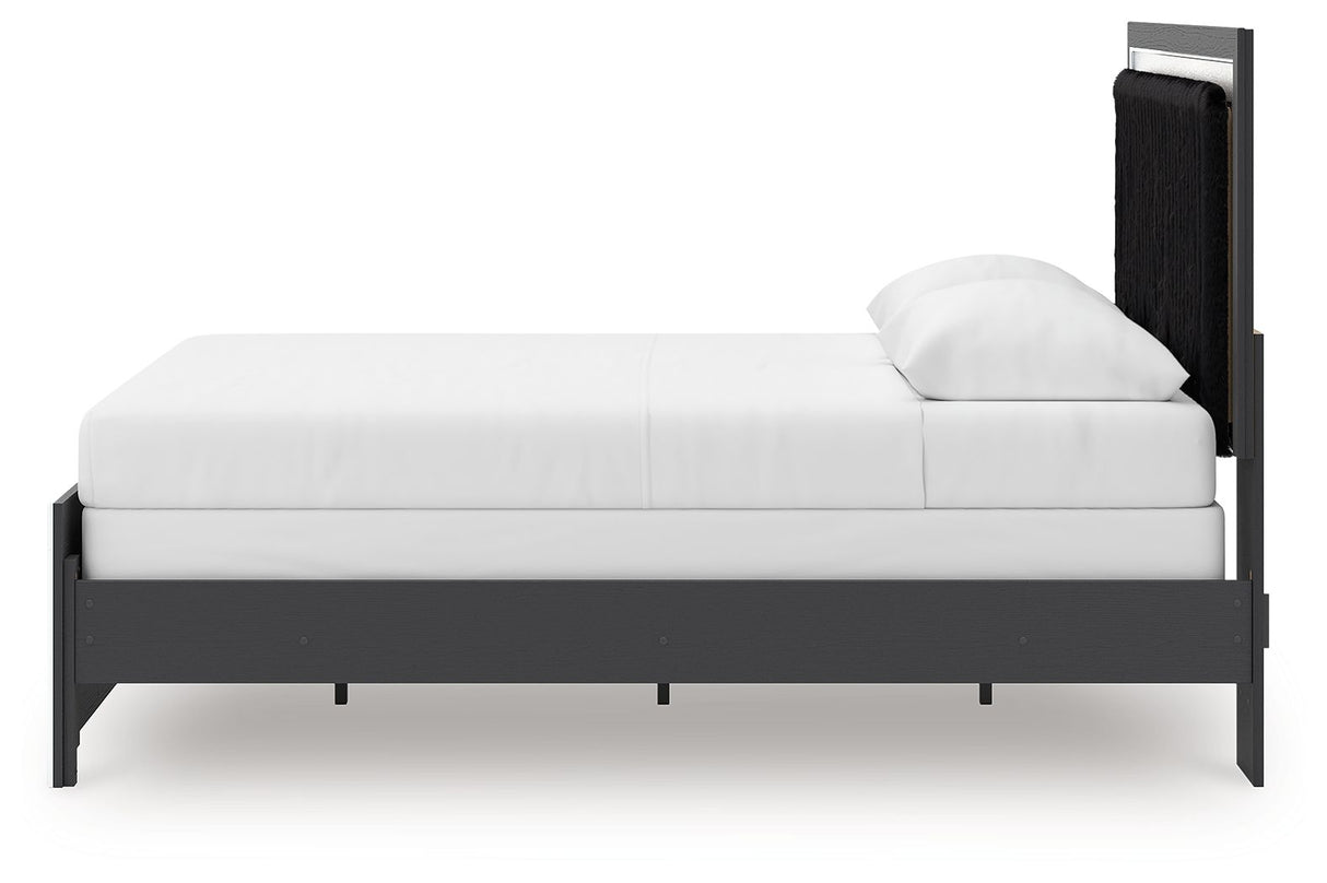 Zuraleus - Upholstered Panel Bed