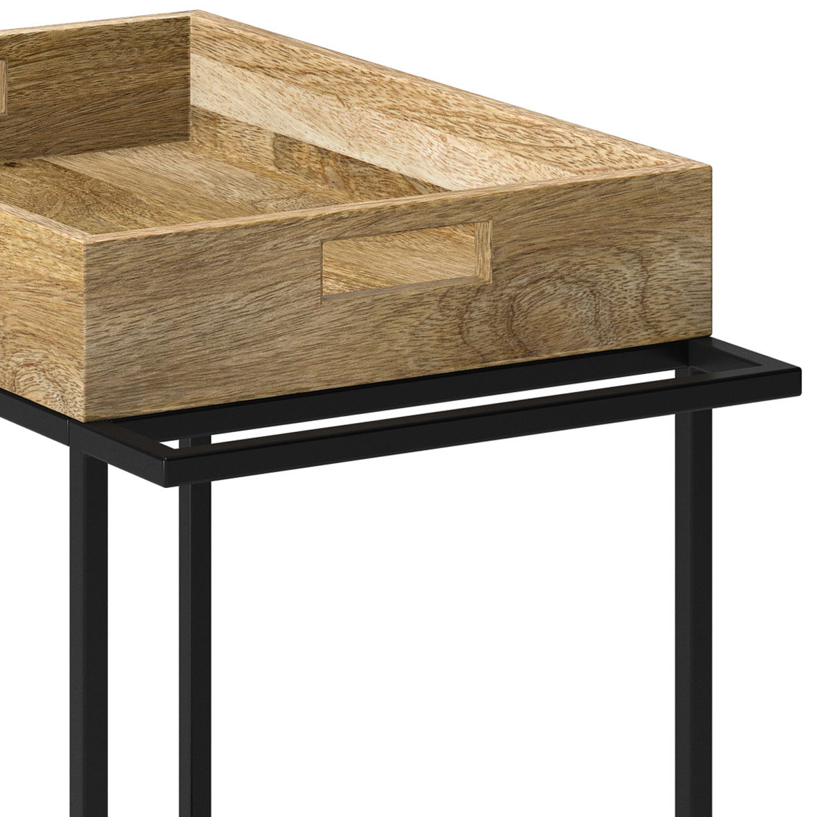 Simons - Bar Cart - Natural by Simpli-Home | Bel Furniture