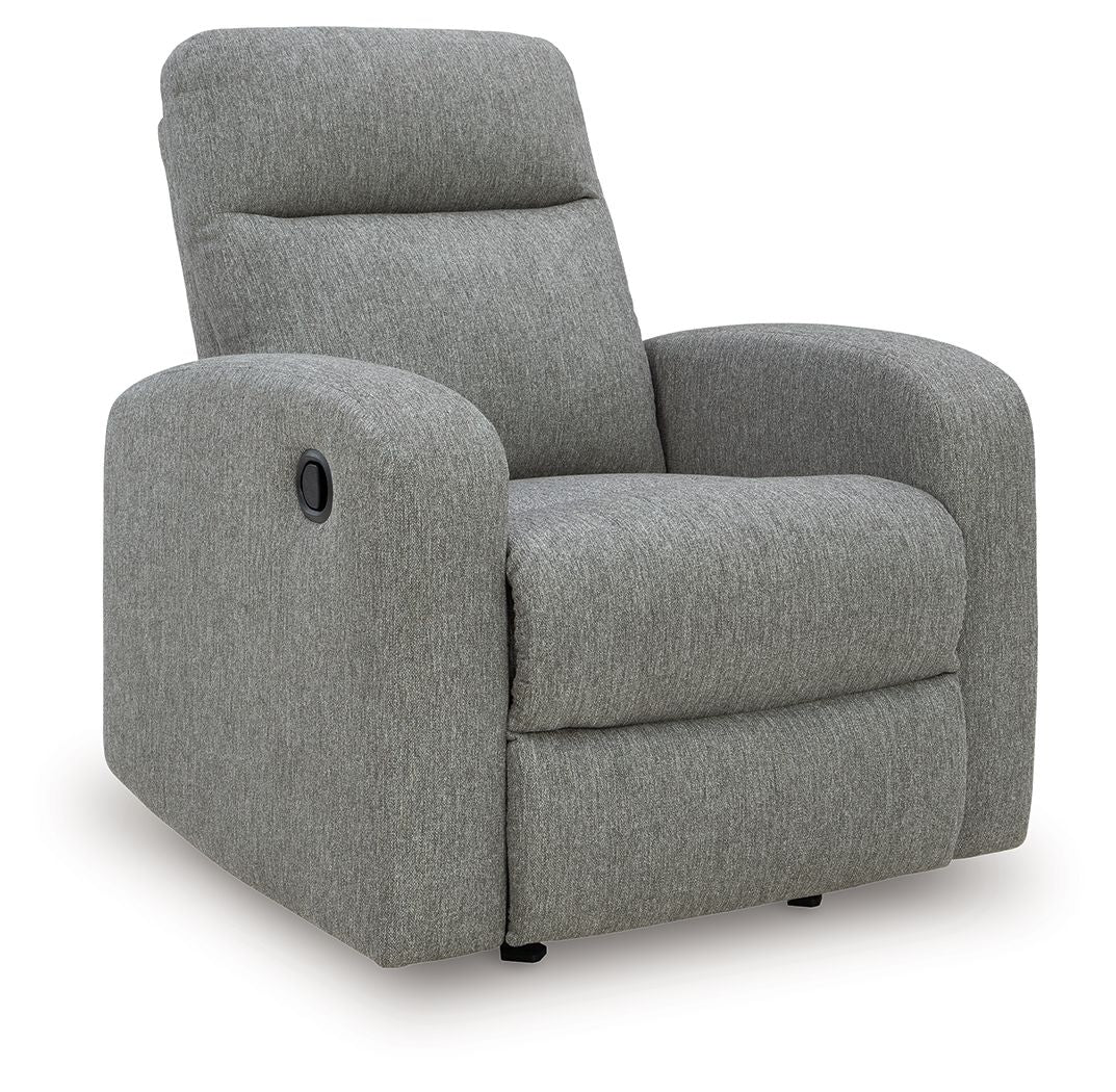 Gauntlet - Sterling - Rocker Recliner by Signature Design by Ashley® | Bel Furniture