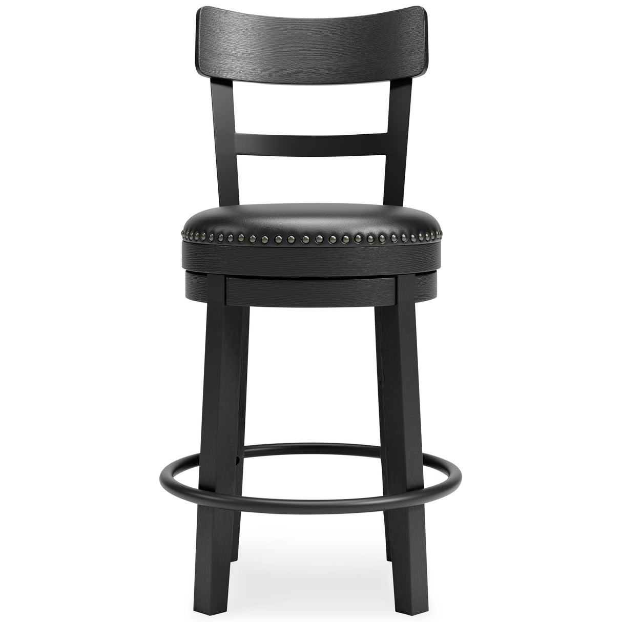 Valebeck - Full Back Swivel Stool by Signature Design by Ashley® | Bel Furniture