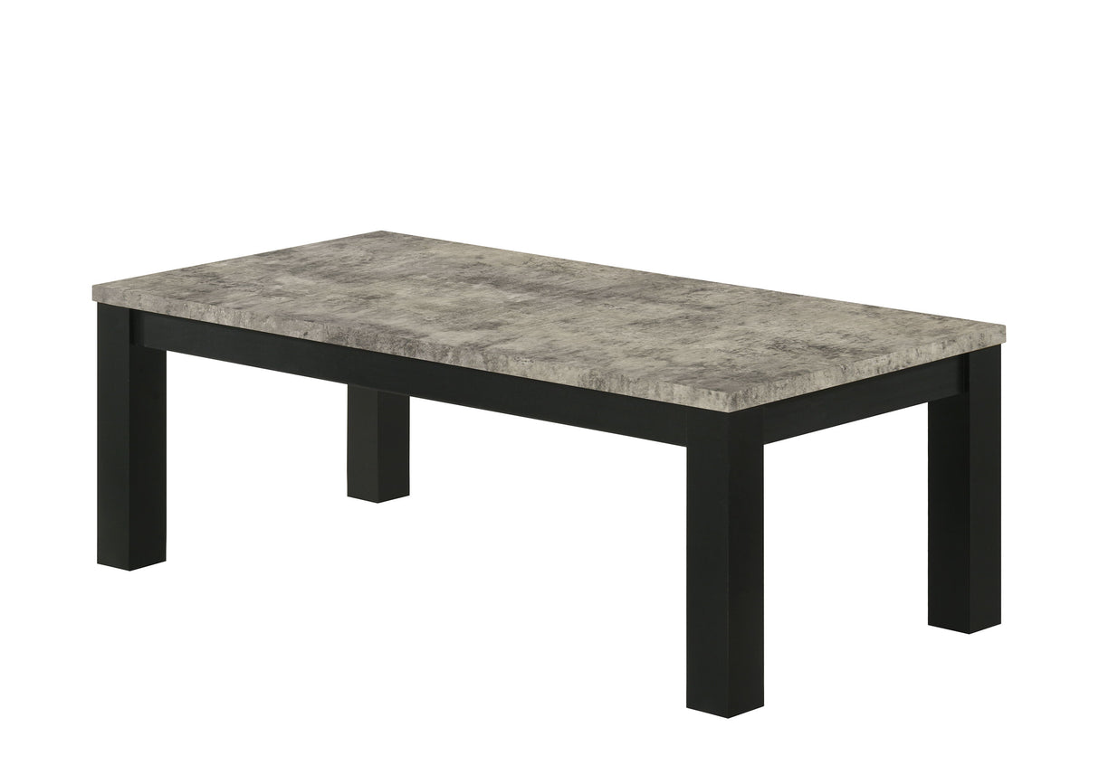 Theo - 3 Piece Cocktail Set - Concrete / Black by Crown Mark | Bel Furniture