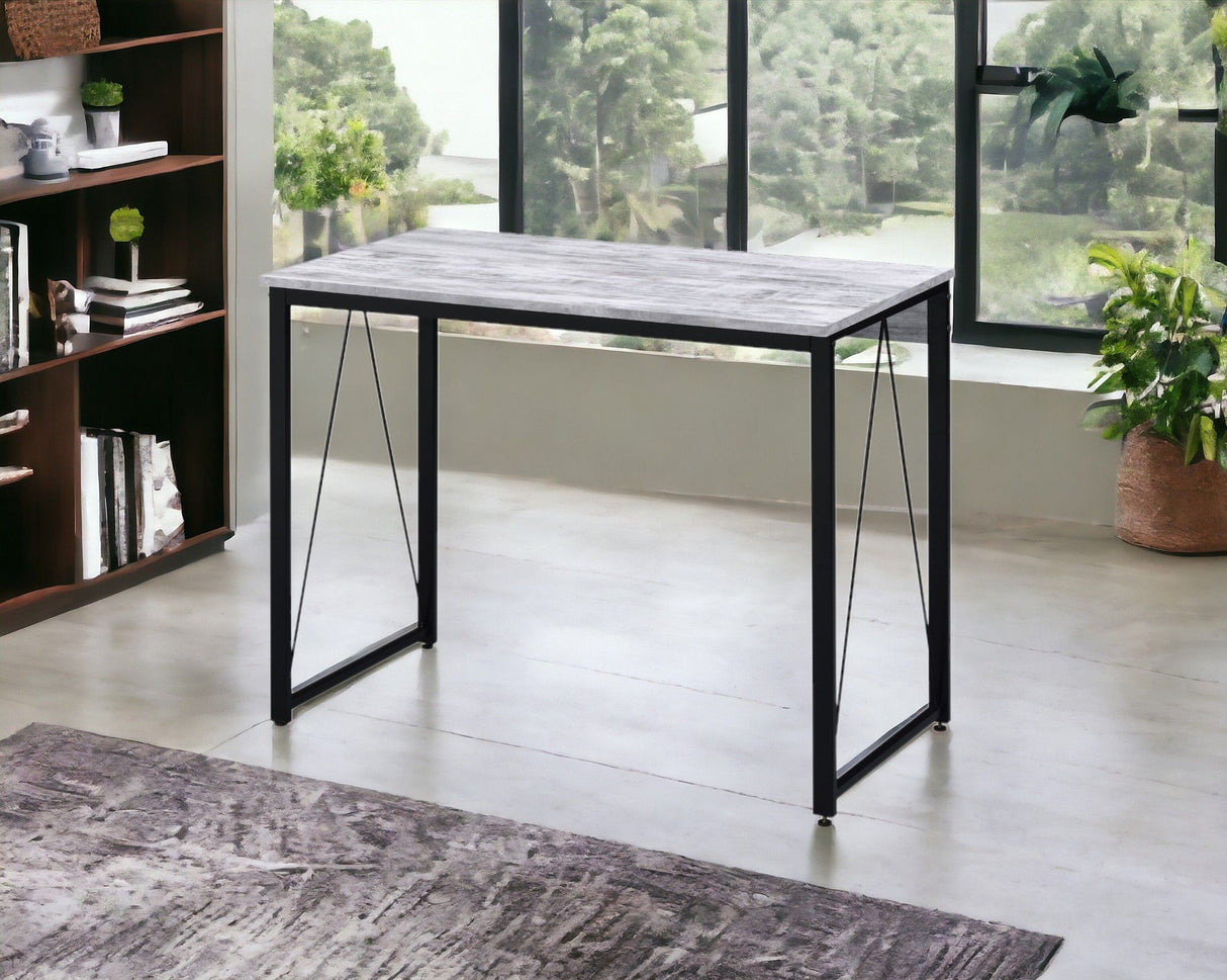 Zaidin - Writing Desk - Wood White 18"W x 35"D x 28"H by Urban Nest | Bel Furniture