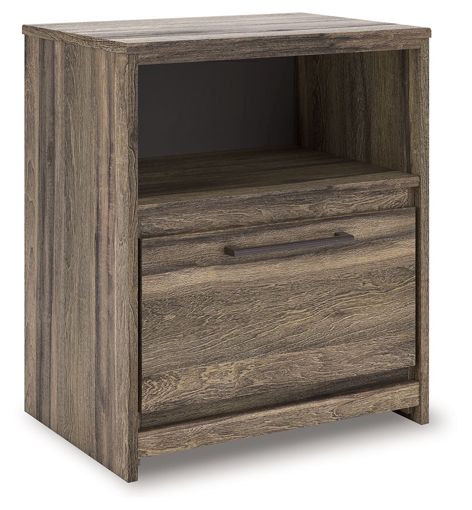 Elbrim - Brown - One Drawer Night Stand by Signature Design by Ashley® | Bel Furniture
