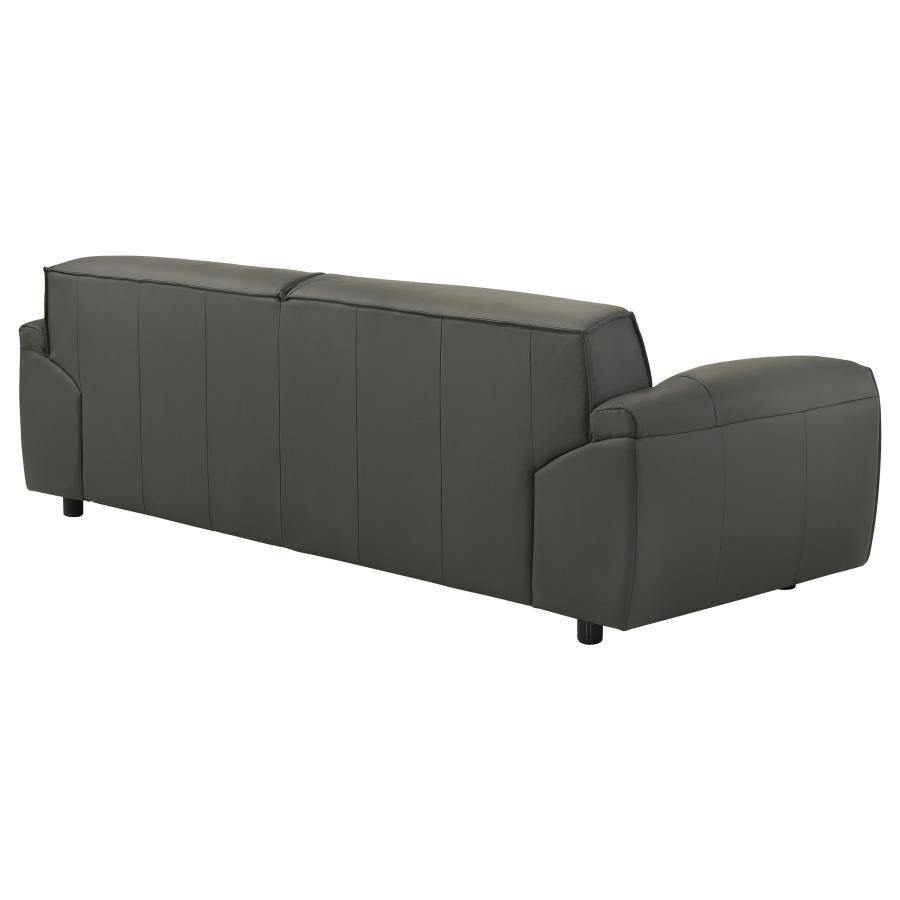 Buxton - Top Grain Leather Upholstered Sofa