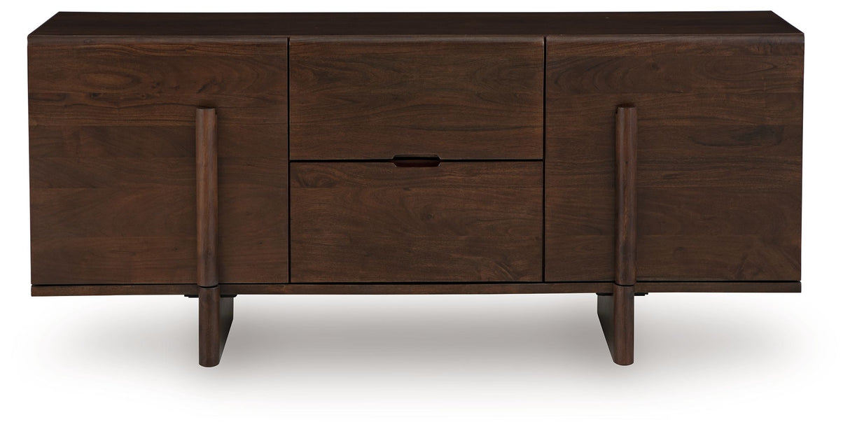 Kydler - Medium Brown - Accent Cabinet by Signature Design by Ashley® | Bel Furniture