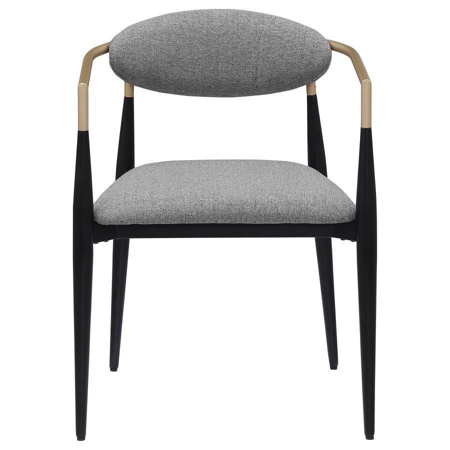 Alexis - Fabric Upholstered Dining Arm Chair (Set of 2) by Coaster Fine Furniture | Bel Furniture