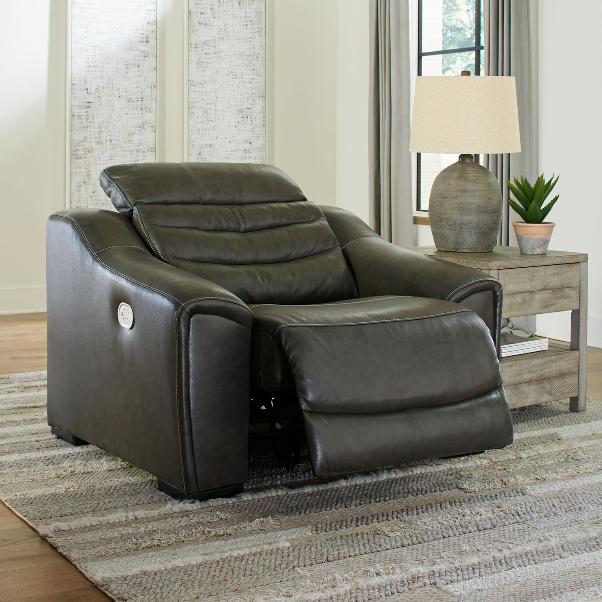 Center Line - Power Recliner by Signature Design by Ashley® | Bel Furniture