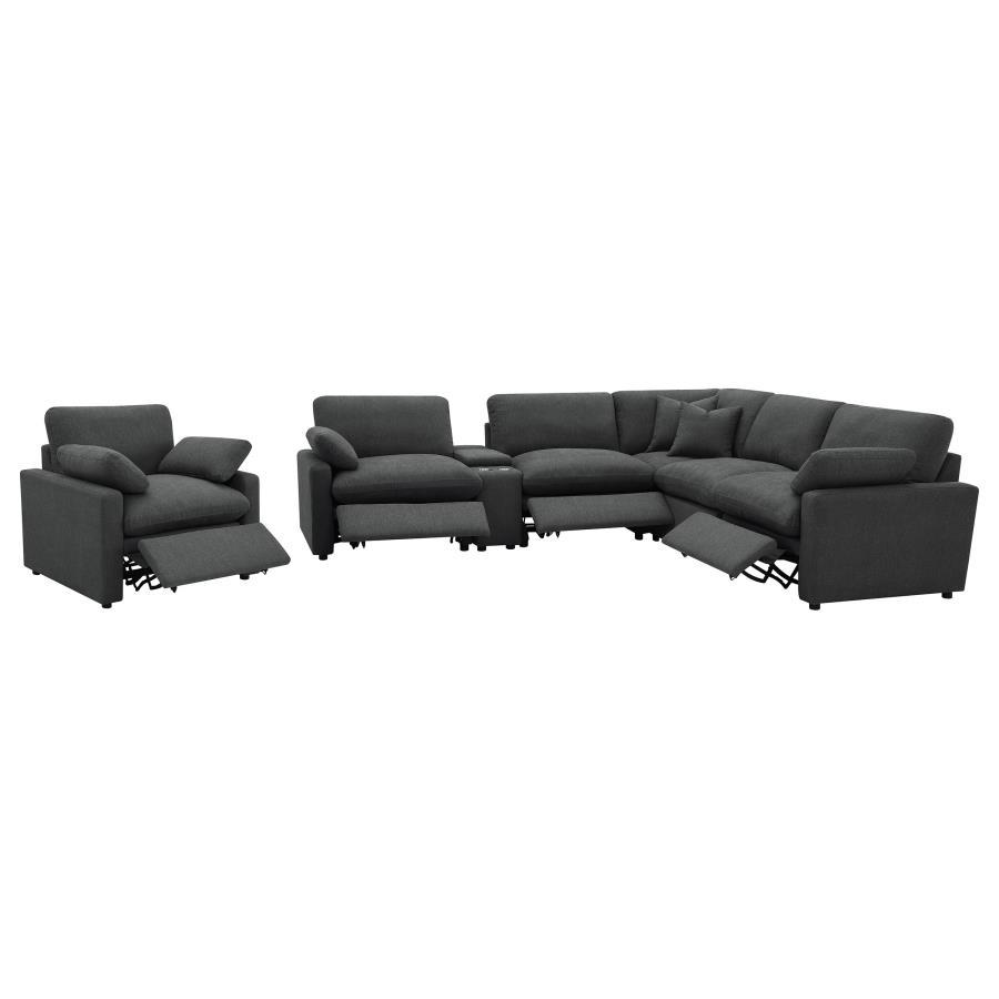Collins - 6-Piece Modular Power Reclining Sectional by Coaster Fine Furniture | Bel Furniture