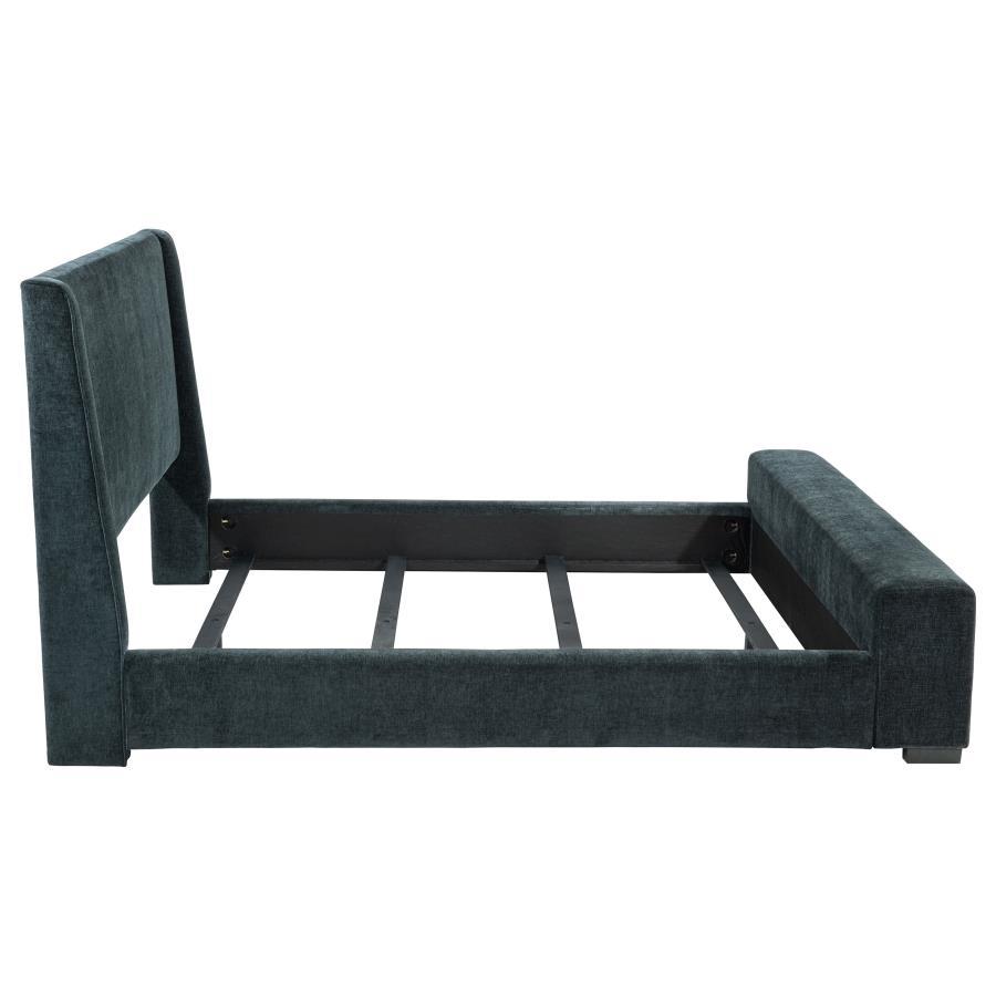 Preston - Upholstered Audio Flame Visualizer Bed by Coaster Fine Furniture | Bel Furniture