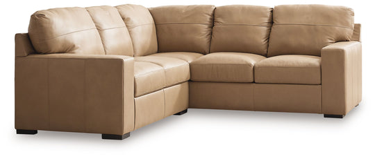 Bandon - Sectional Light Brown 2 Pc. Right Arm Facing Loveseat Sectional by Signature Design by Ashley® | Bel Furniture