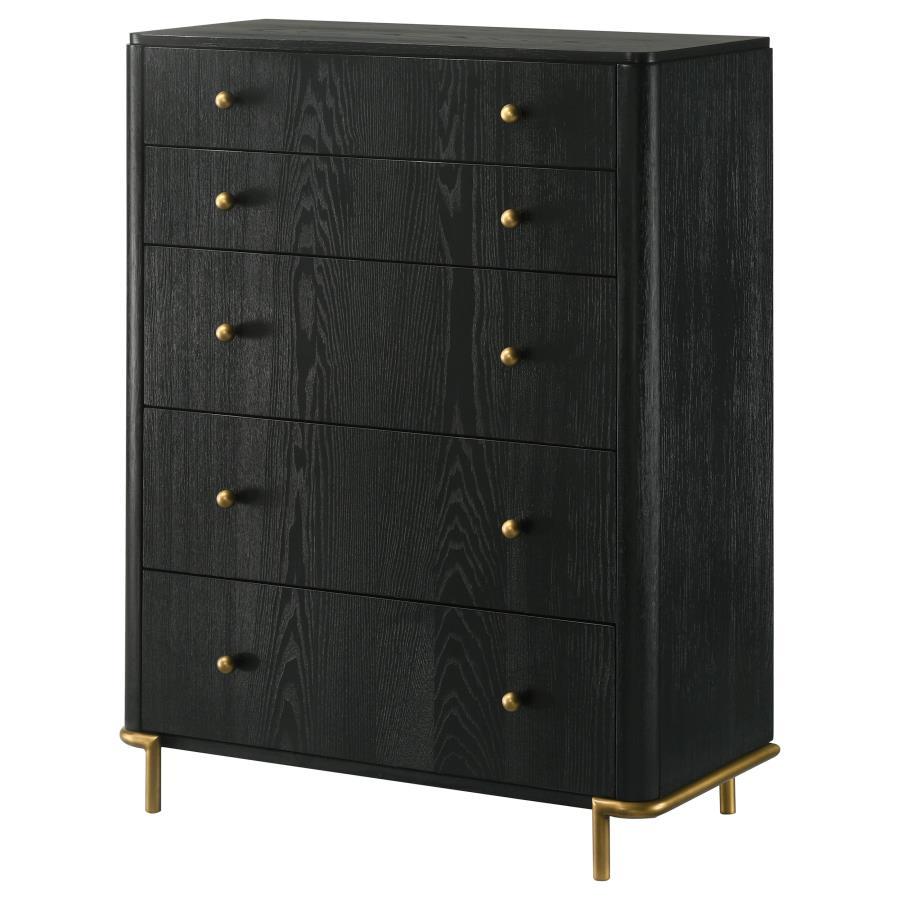 Arini - 5-Drawer Bedroom Chest by CoasterElevations | Bel Furniture