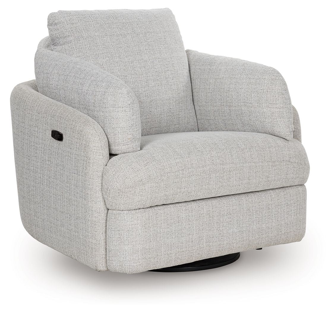 Alainmont Next-Gen Nuvella - Swivel Power Recliner Gray by Signature Design by Ashley® | Bel Furniture