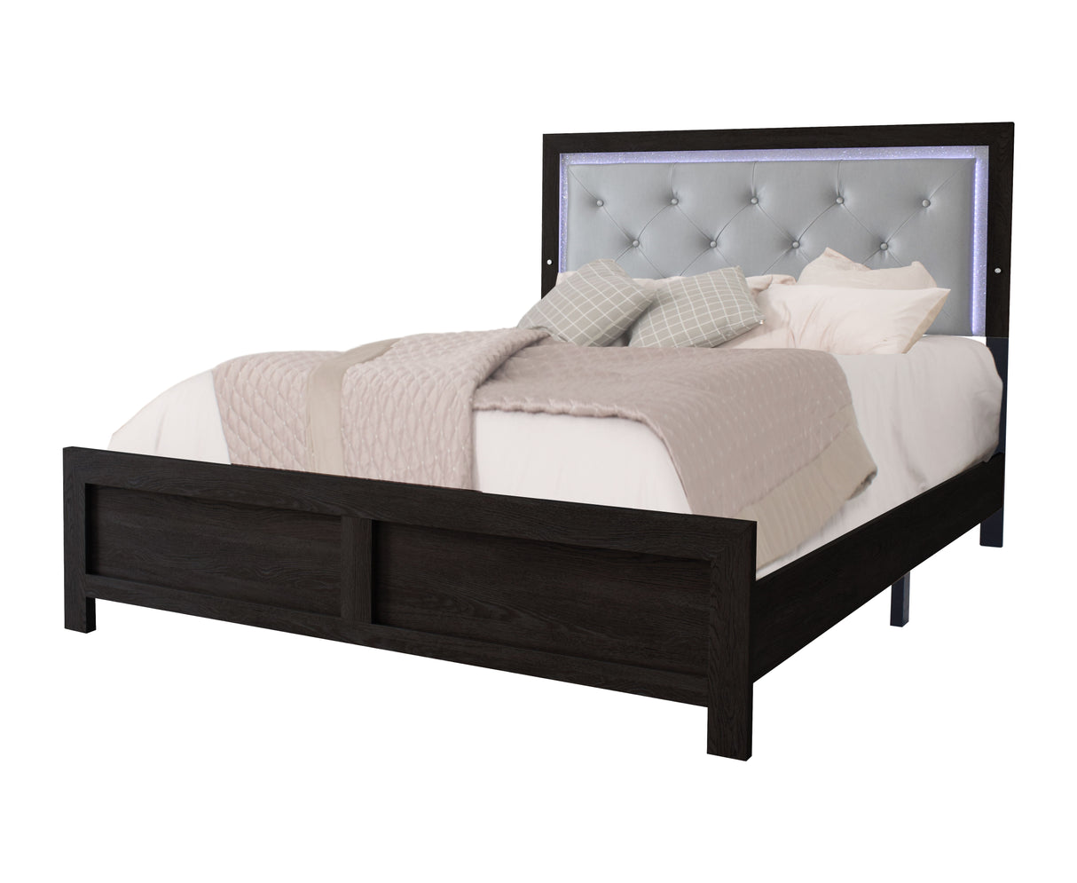 Jaylen - Bed In One Box Black by Crown Mark | Bel Furniture