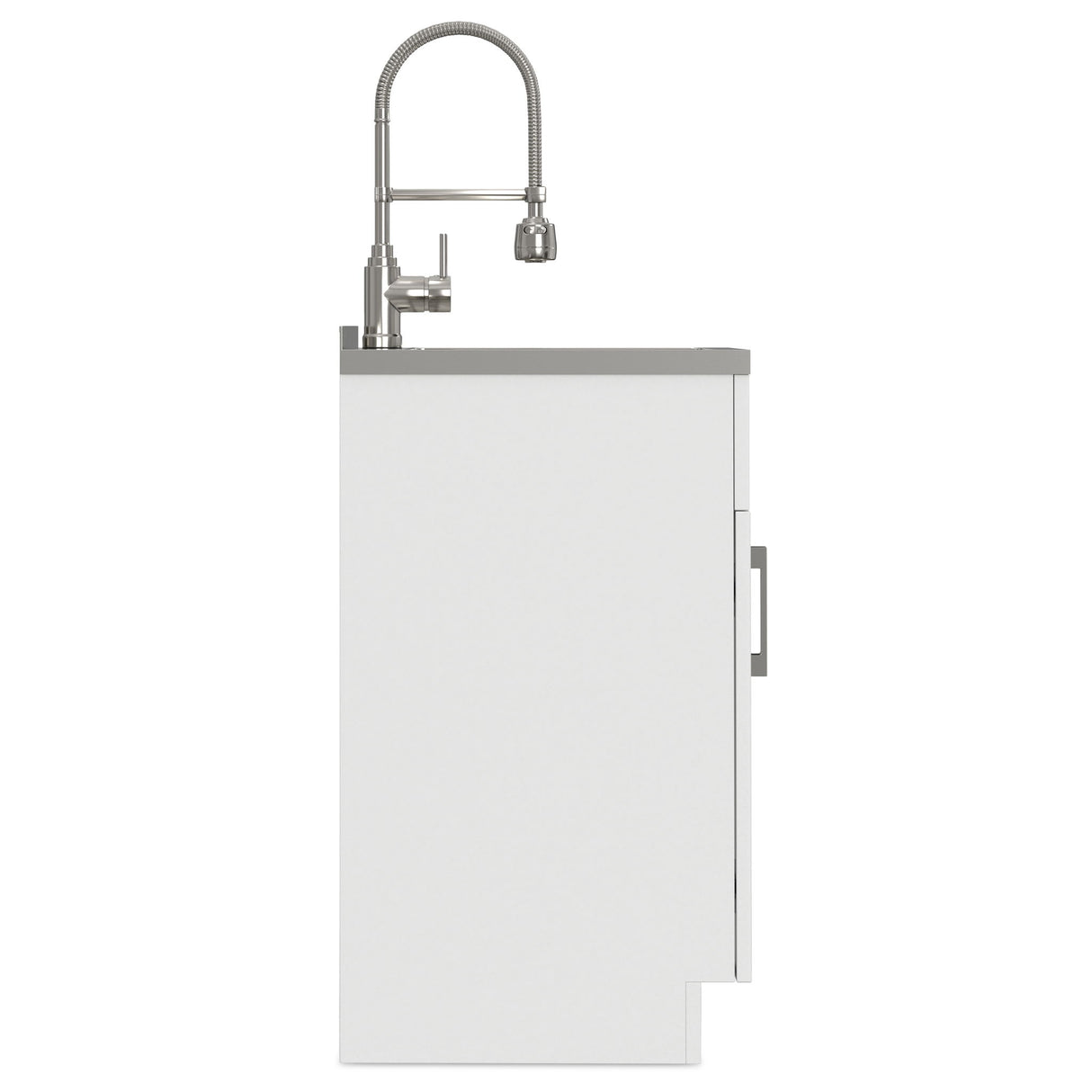 Hennessy - Deluxe Laundry Cabinet With Faucet And Stainless Steel Sink