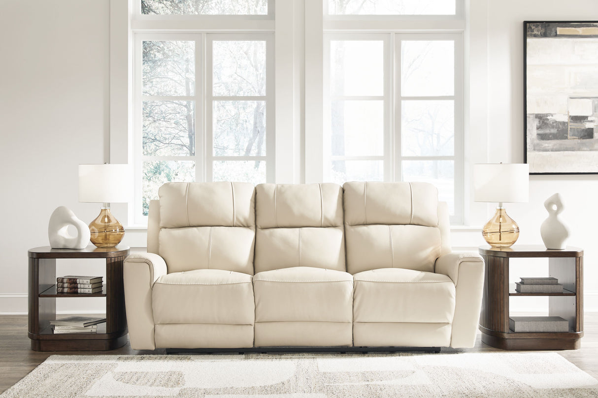 Dahlmoore - Almond - Power Reclining Sofa by Signature Design by Ashley® | Bel Furniture