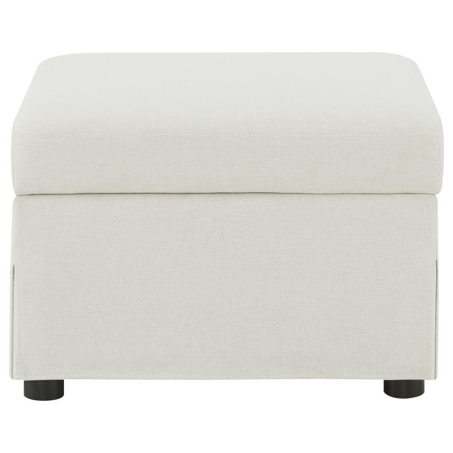 Winter - Upholstered Hydraulic Lift Top Storage Ottoman by Coaster Fine Furniture | Bel Furniture