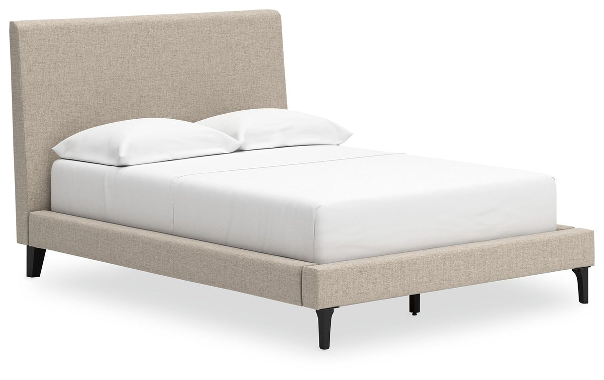 Cielden - Upholstered Bed With Roll Slats Gray by Signature Design by Ashley® | Bel Furniture
