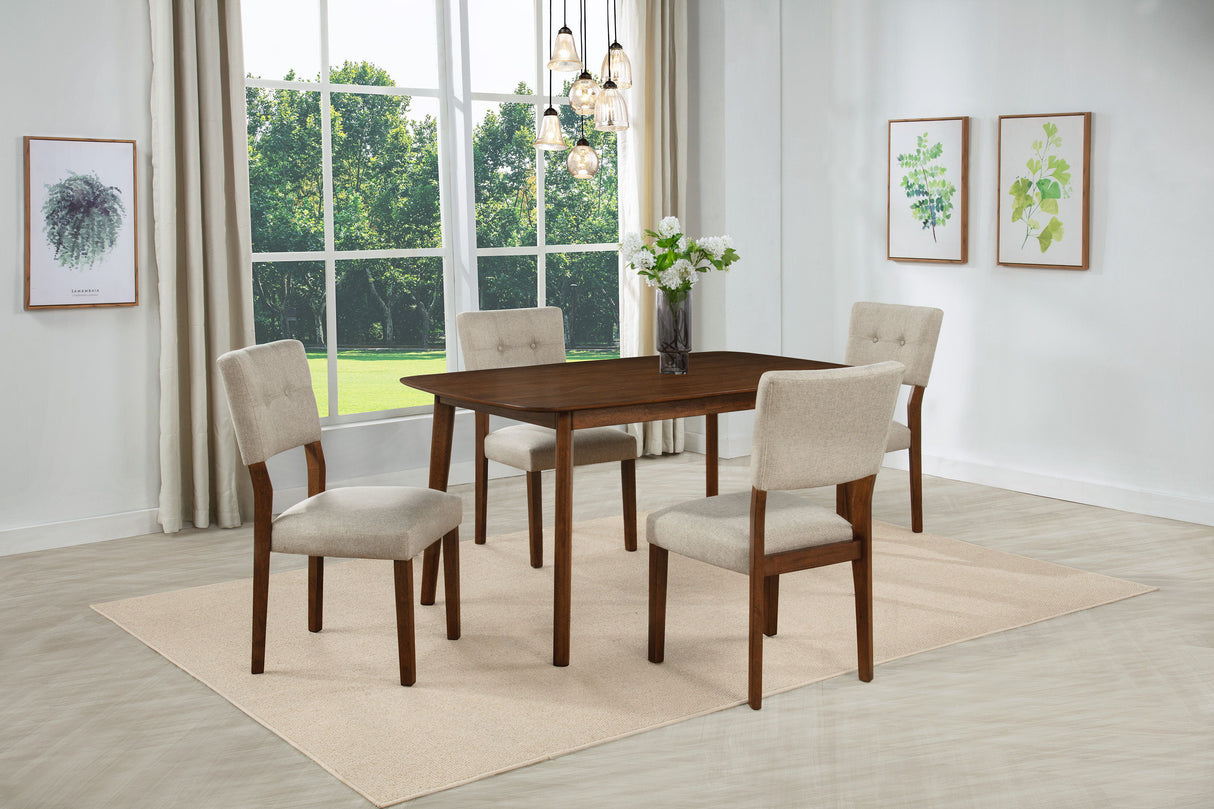 Gregory - Dining Table - Brown by Crown Mark | Bel Furniture