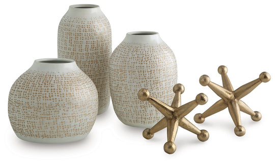 Vinburn - Accessory Set (Set of 5) White by Signature Design by Ashley® | Bel Furniture