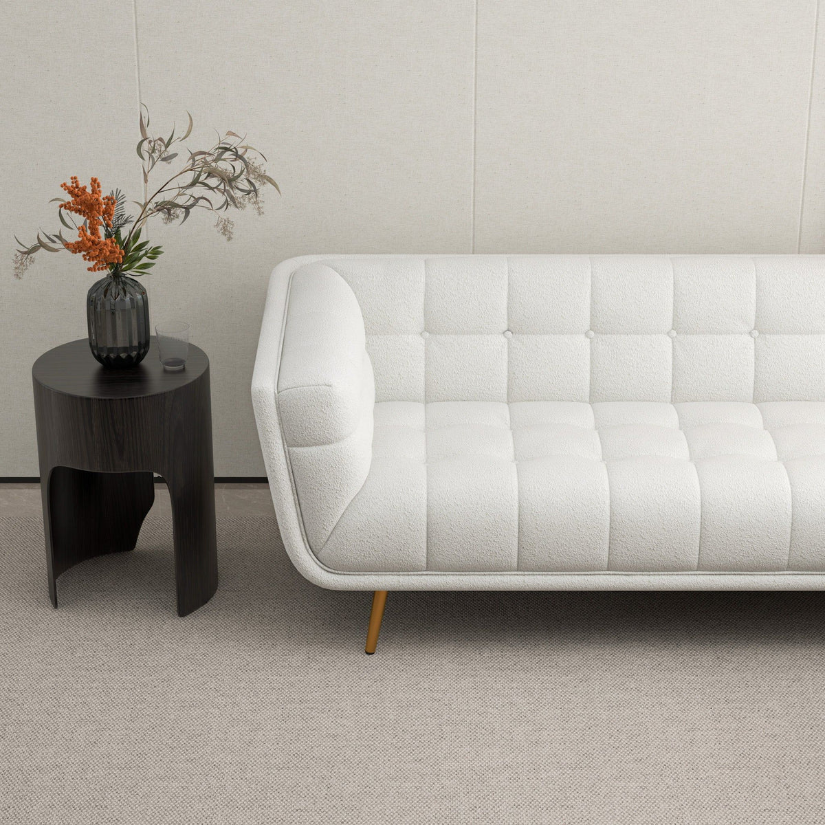 Addison - L Shape Sectional Sofa Tufted