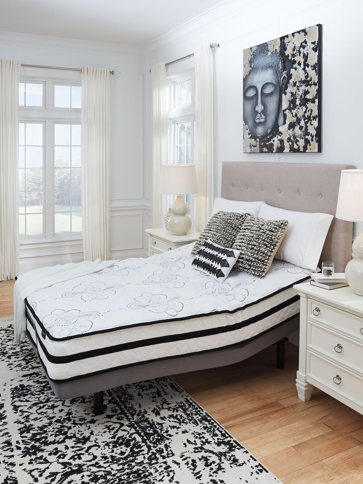 Chime - Medium Hybrid Mattress by Sierra Sleep® by Ashley | Bel Furniture