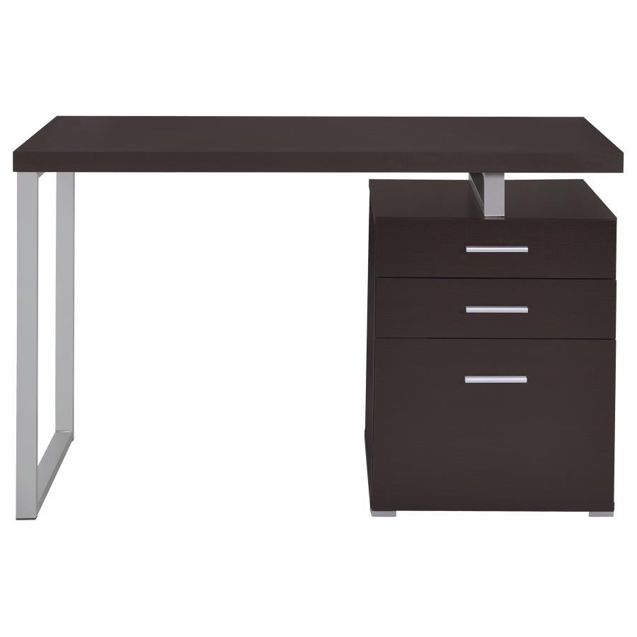 Brennan - 3-Drawer Office Computer Desk by CoasterEveryday | Bel Furniture