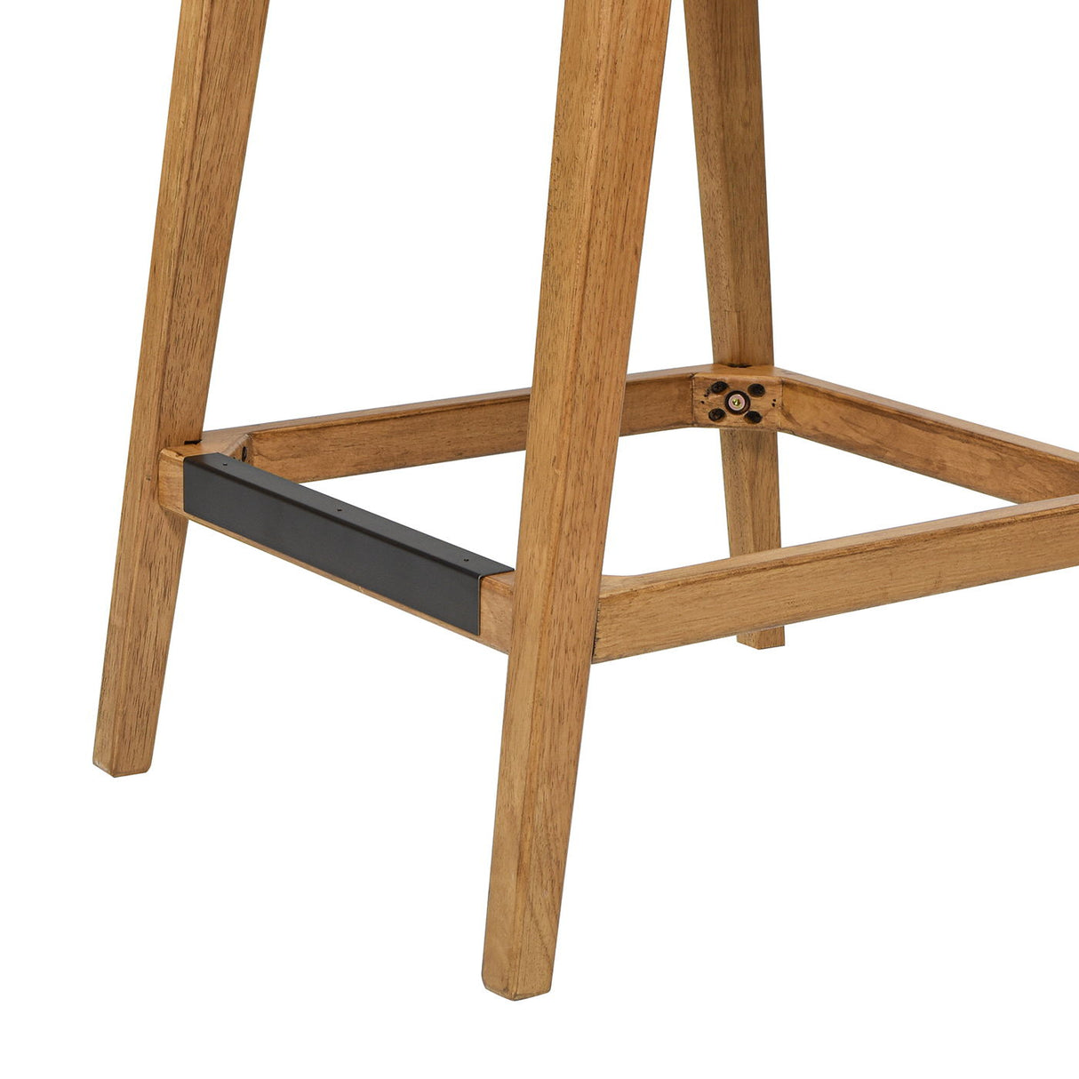 Pierre - Farmhouse Saddle Kitchen Island Counter Stool With Back - Sunkissed Beige Leather / Natural by Jennifer Taylor Home | Bel Furniture