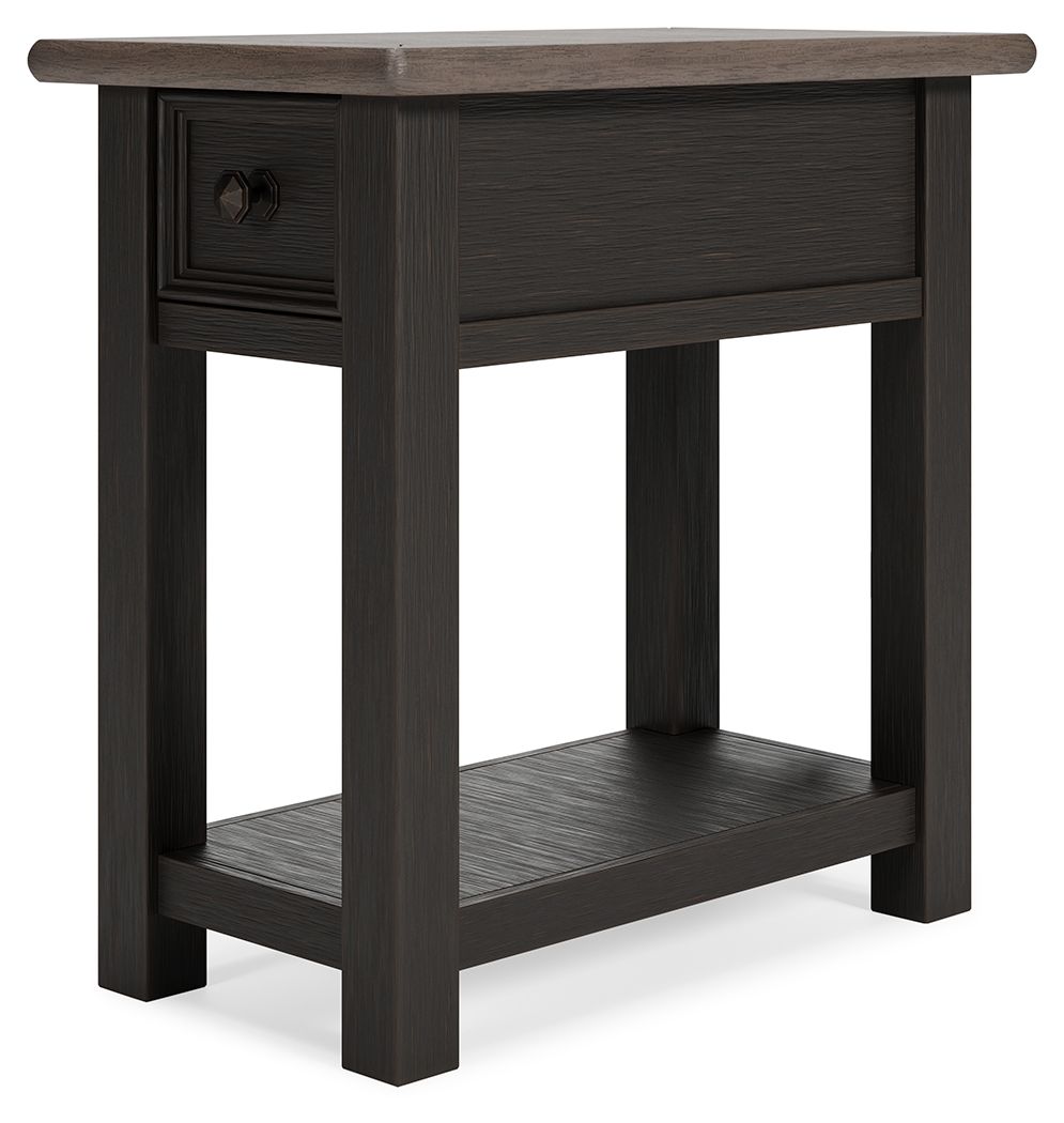 Tyler Creek - Black / Gray - Chair Side End Table by Signature Design by Ashley® | Bel Furniture