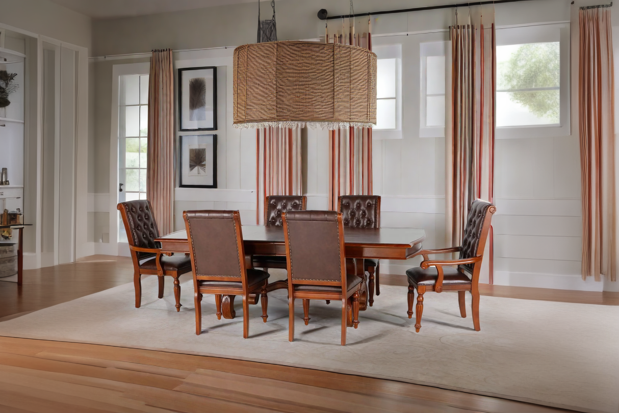 7 PIECE DINING ROOM SET by Mollai Collections | Bel Furniture