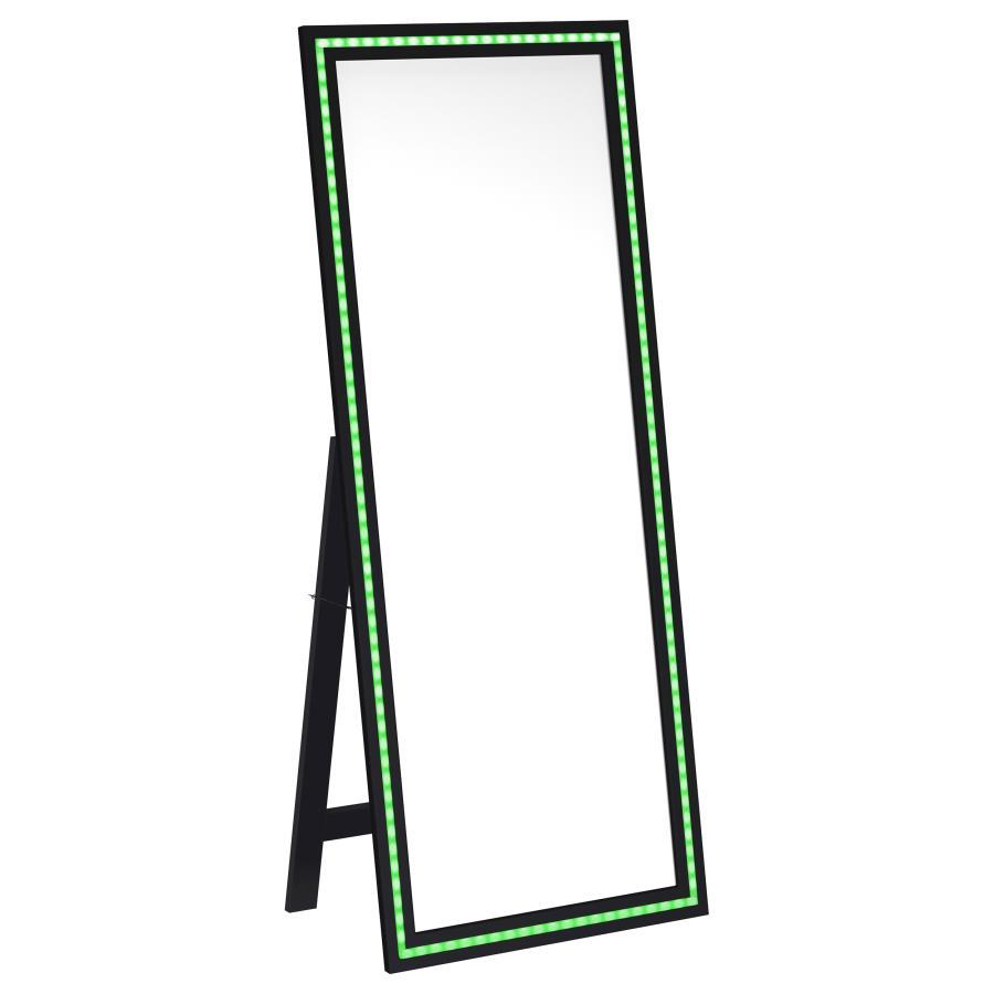 Windrose - Tempered LED Standing Mirror by Coaster Fine Furniture | Bel Furniture
