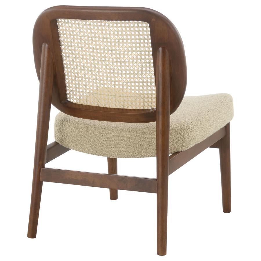 Rayo - Rattan Cane Back Accent Chair With Padded Seat by Coaster Fine Furniture | Bel Furniture
