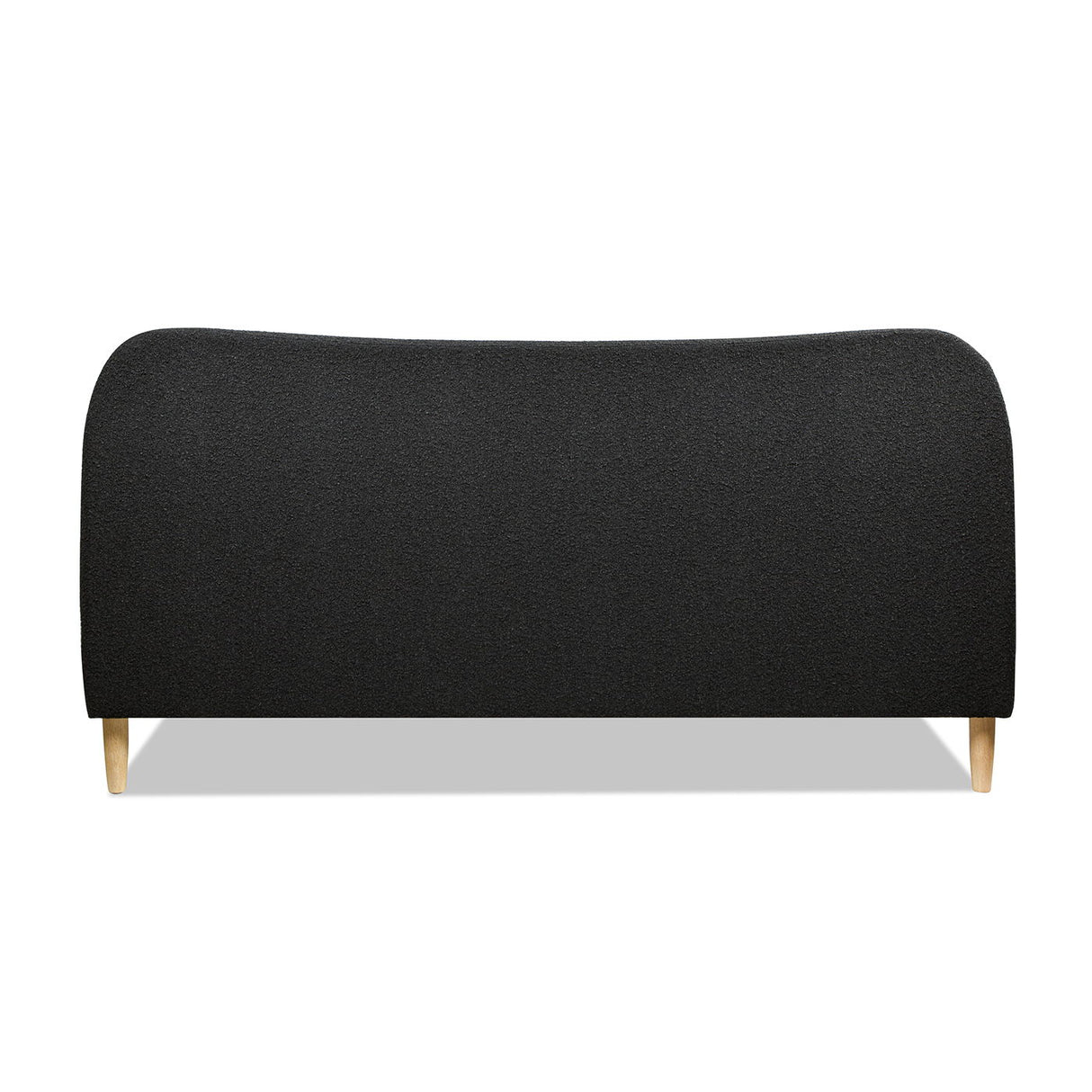 Roman - Curved Headboard Upholstered Platform Bed by Jennifer Taylor Home | Bel Furniture