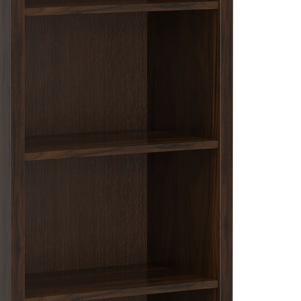 Warm Shaker - 5 Shelf Bookcase