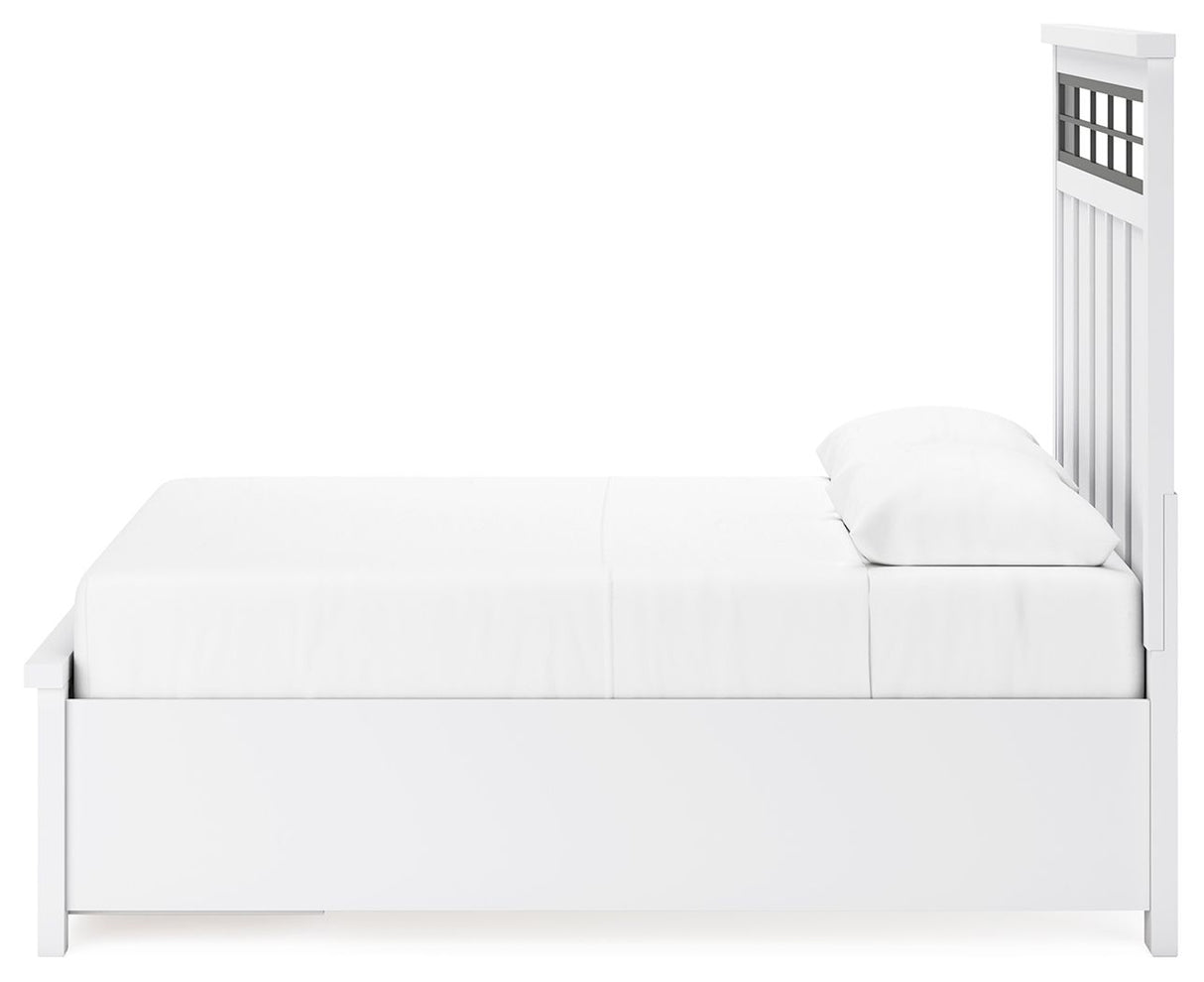 Ashbryn - Panel Storage Bed by Benchcraft® | Bel Furniture