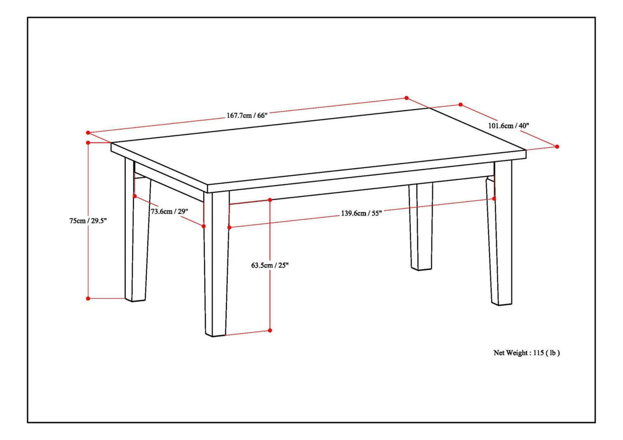 Eastwood - Handcrafted Dining Table