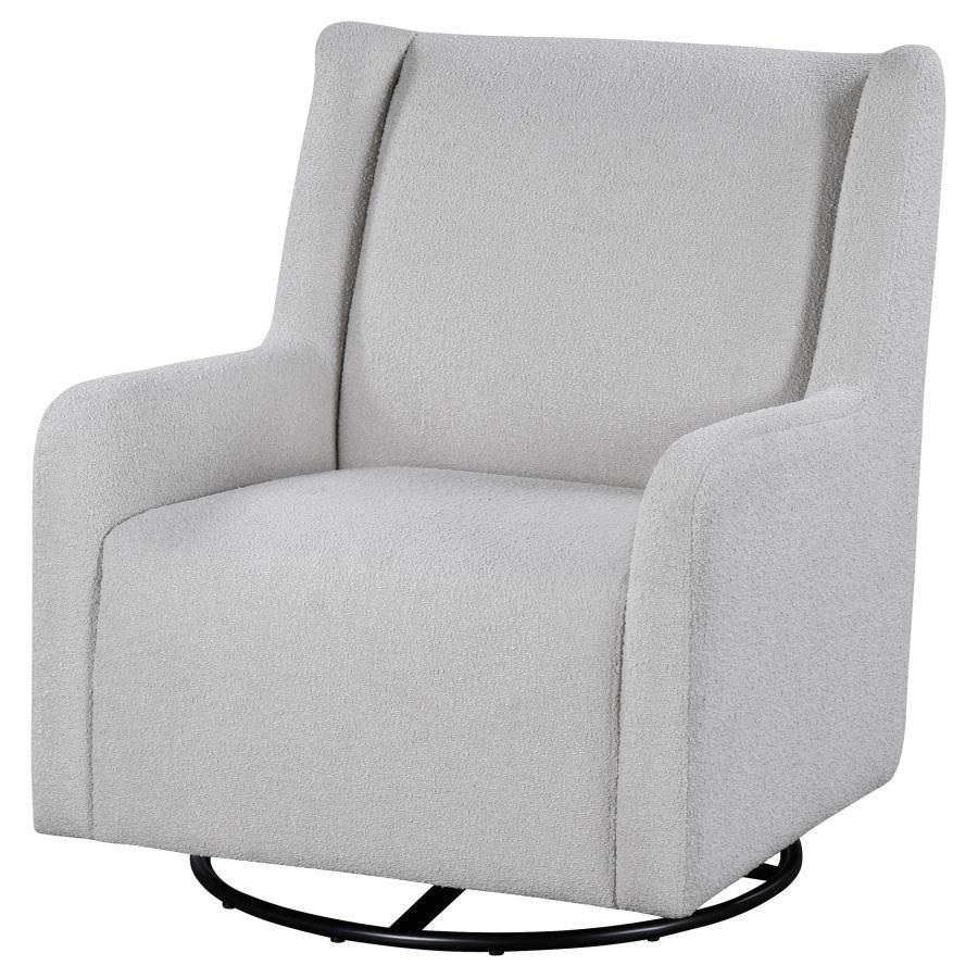 Serra - Boucle Upholstered Swivel Glider Recliner by Coaster Fine Furniture | Bel Furniture