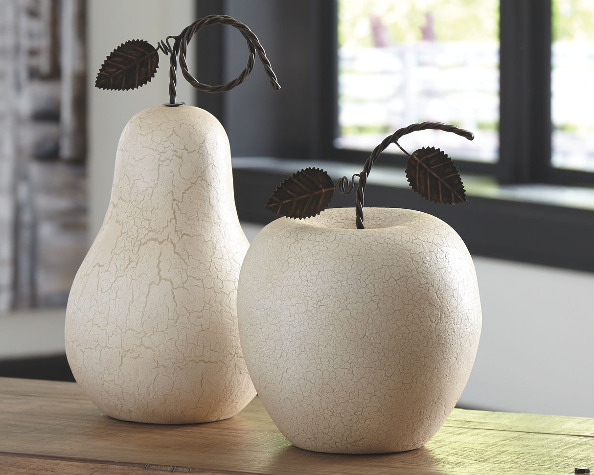 Bidelia - Antique White - Sculpture Set (Set of 2) by Signature Design by Ashley® | Bel Furniture