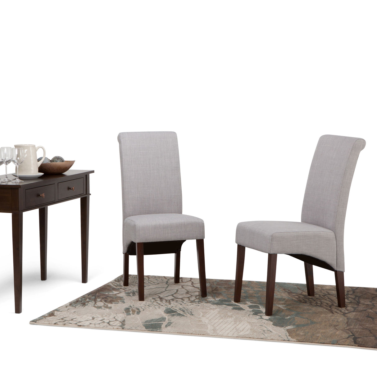 Avalon - Deluxe Parson, Dining Chair (Set of 2) by Simpli-Home | Bel Furniture