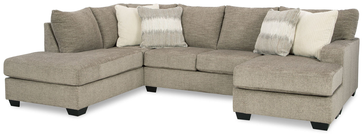 Creswell - Sectional by Signature Design by Ashley® | Bel Furniture