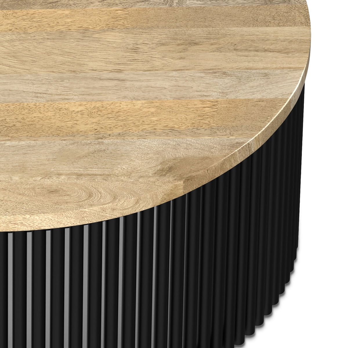Demy - Coffee Table - Natural / Black