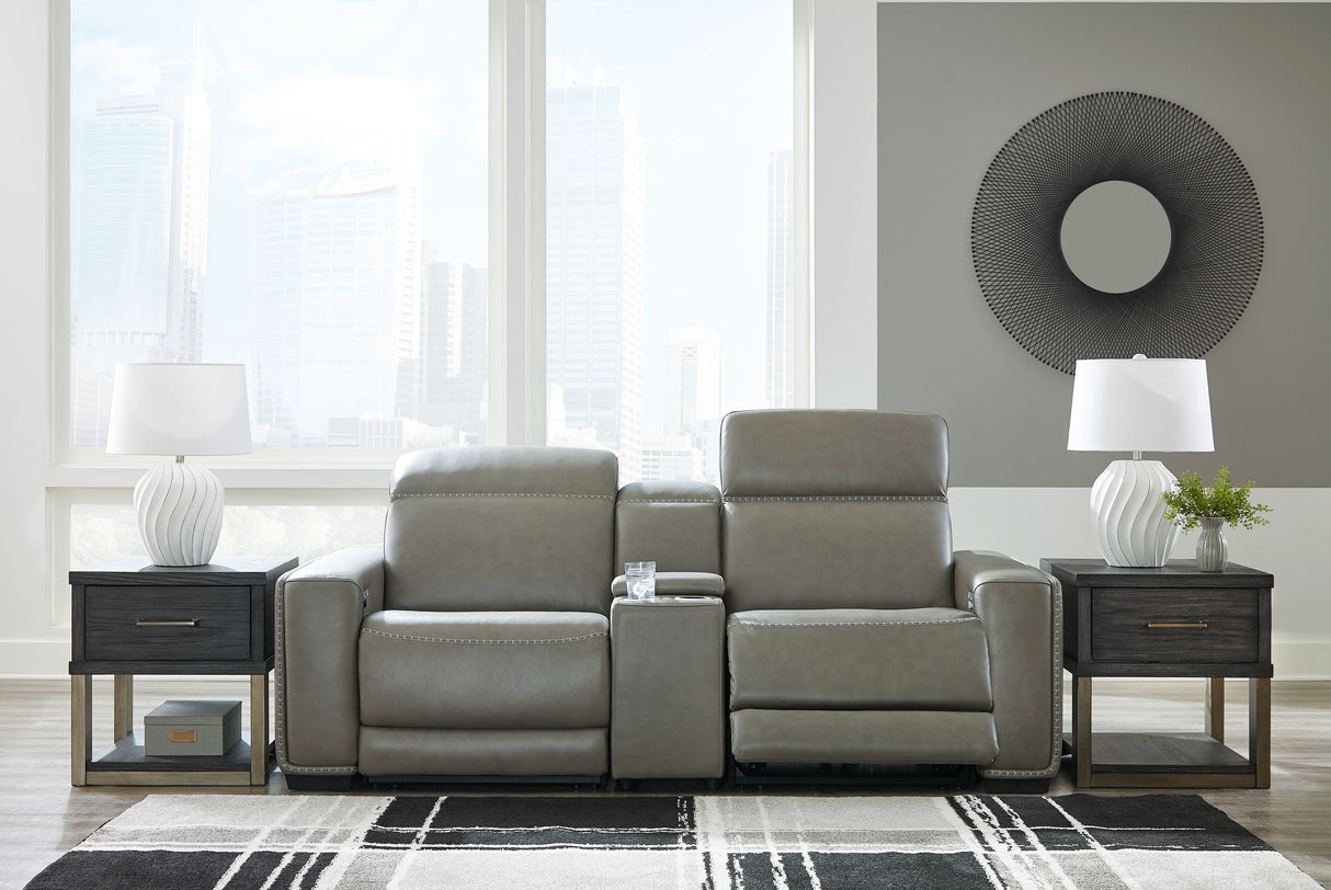 Correze - Power Reclining Sectional by Signature Design by Ashley® | Bel Furniture