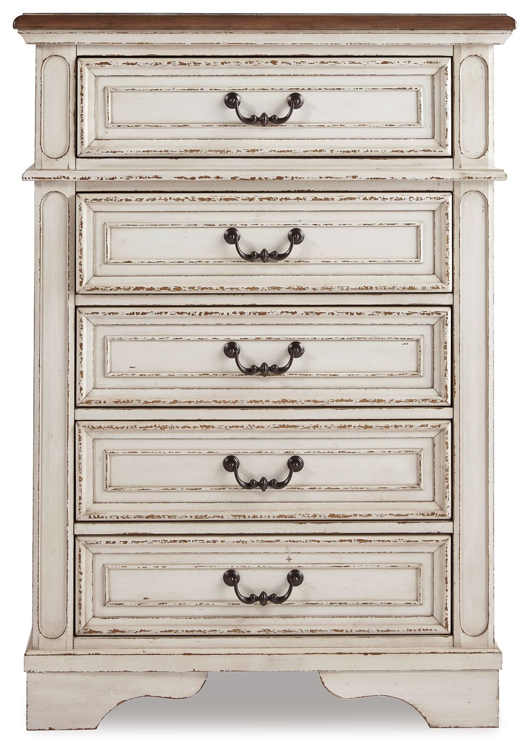 Realyn - Chipped White - Chest by Signature Design by Ashley® | Bel Furniture