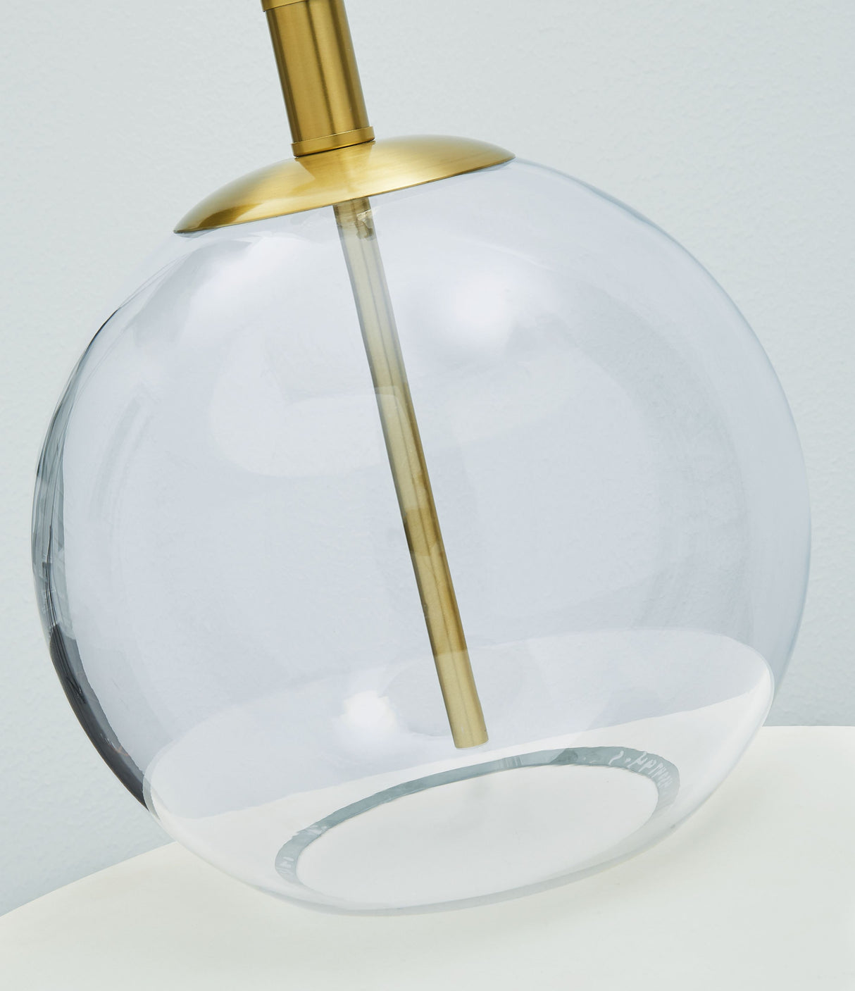Samder - White - Glass Table Lamp by Signature Design by Ashley® | Bel Furniture