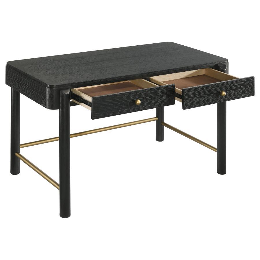 Arini - 2-Drawer Vanity Desk Makeup Table by CoasterElevations | Bel Furniture