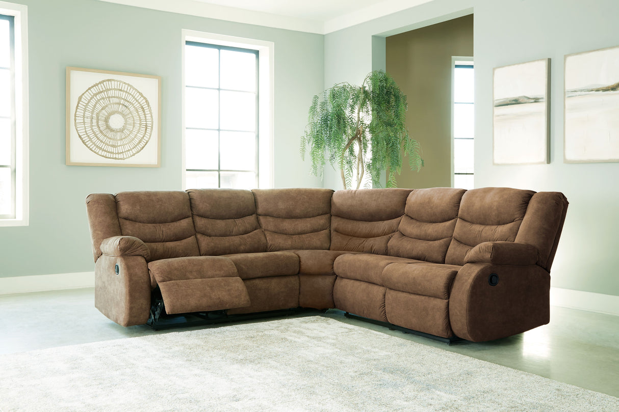 Partymate - Reclining Sectional by Signature Design by Ashley® | Bel Furniture