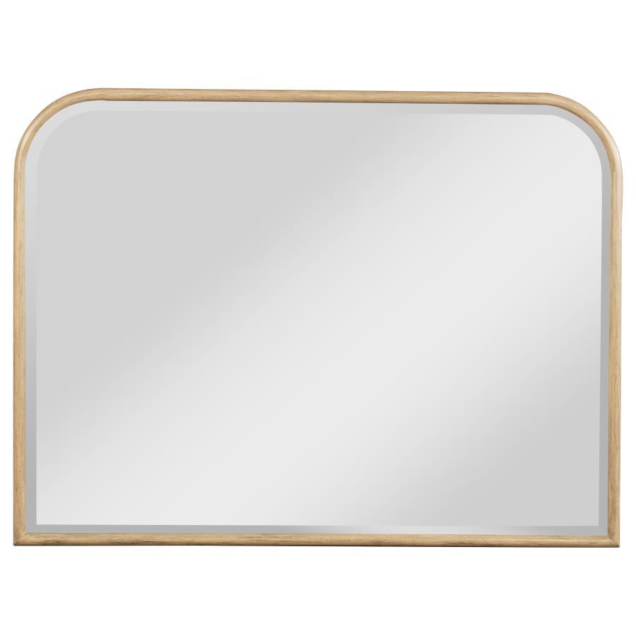 Kailani - Dresser Mirror - Beige Oak by Coaster Fine Furniture | Bel Furniture