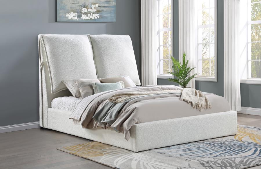 Gwendoline - Upholstered Panel Bed by Coaster Fine Furniture | Bel Furniture