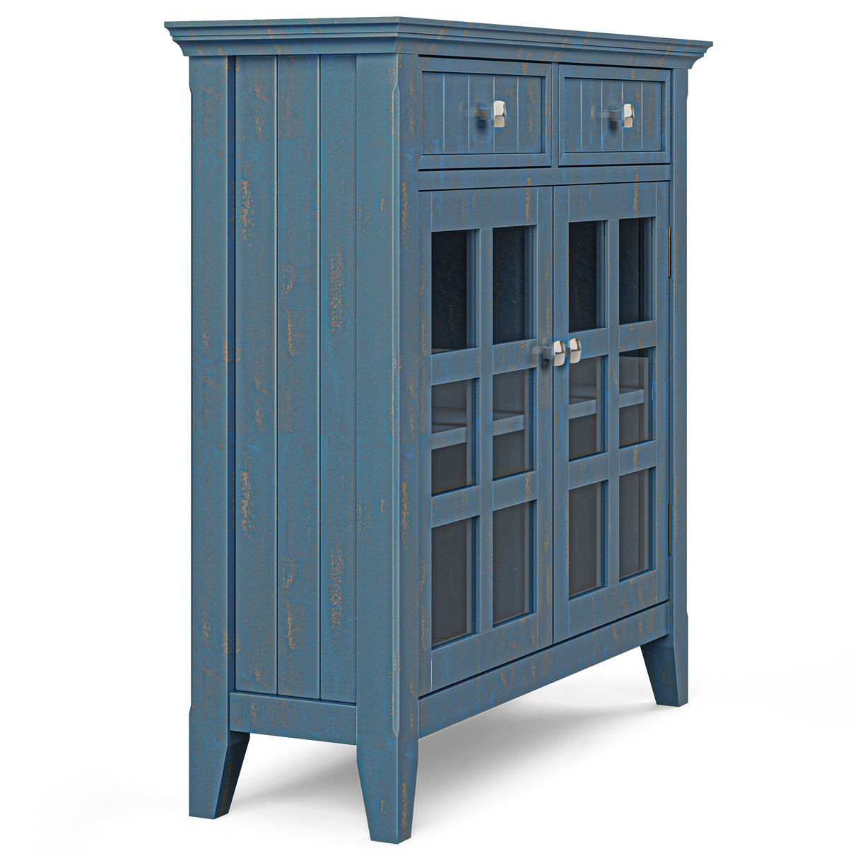 Acadian - Handcrafted Entryway Storage Cabinet by Simpli-Home | Bel Furniture