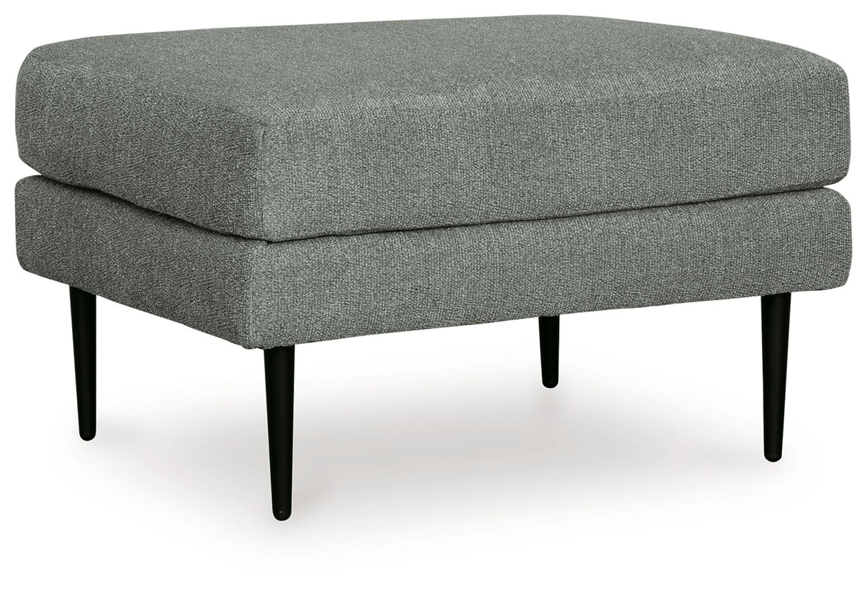 Hazela - Ottoman - Charcoal