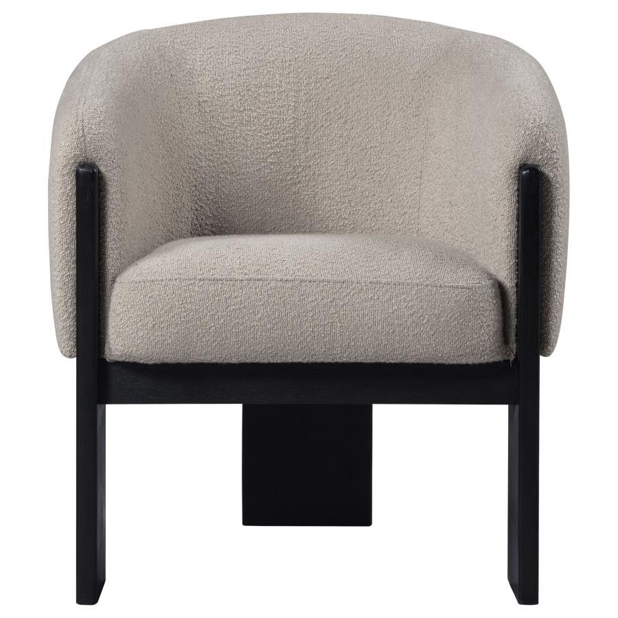 Valdez - Boucle Upholstered Barrel Back Accent Chair by CoasterEveryday | Bel Furniture